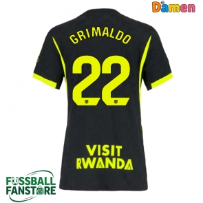 Atletico Madrid Alejandro Grimaldo #22 Replik Auswärtstrikot Damen 2026-27 Kurzarm